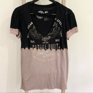 Affliction Garage Built Short Sleeve Tee Size XSmall